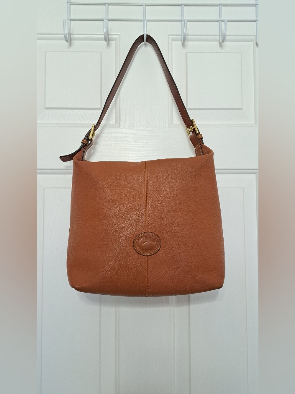 Vintage Dooney & Bourke Pebble Grain Hobo Bag